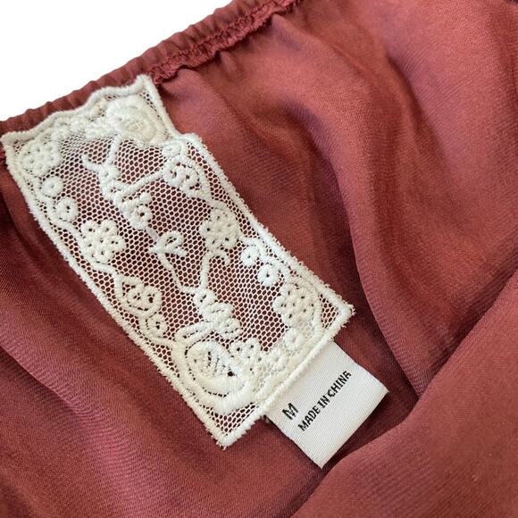 Sadie & Sage long sleeve Mini Dress with square neckline size medium - Picture 7 of 12